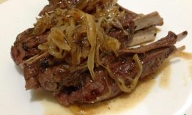 Receita de Costeletas de cordeiro com mel
