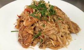 Receita de Espaguete asiático