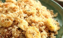 Receita de Farofa para acompanhar lombo de porco