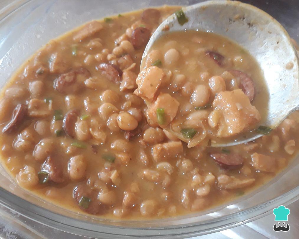 Receita de Feijão gordo delicioso Receita de Feijão gordo delicioso