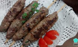 Receita de Kafta (carne moída no espeto)