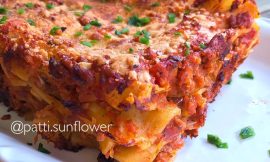 Receita de Lasanha de peito de peru