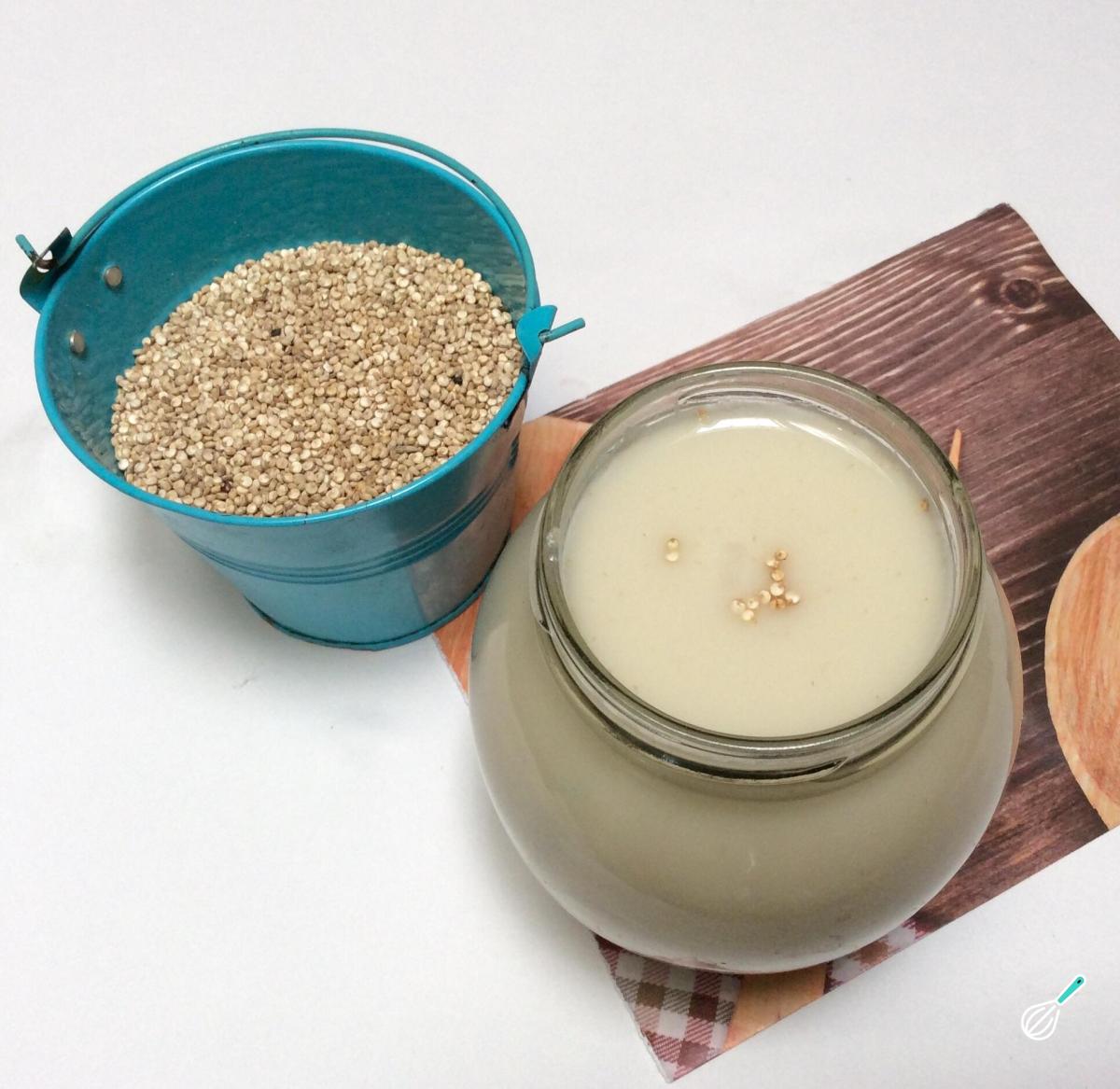 Leite de quinoa Leite de quinoa