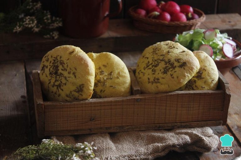 Receita de Pão de cúrcuma