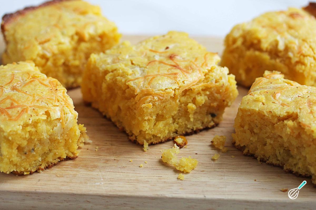 Receita de Pão de milho americano Receita de Pão de milho americano