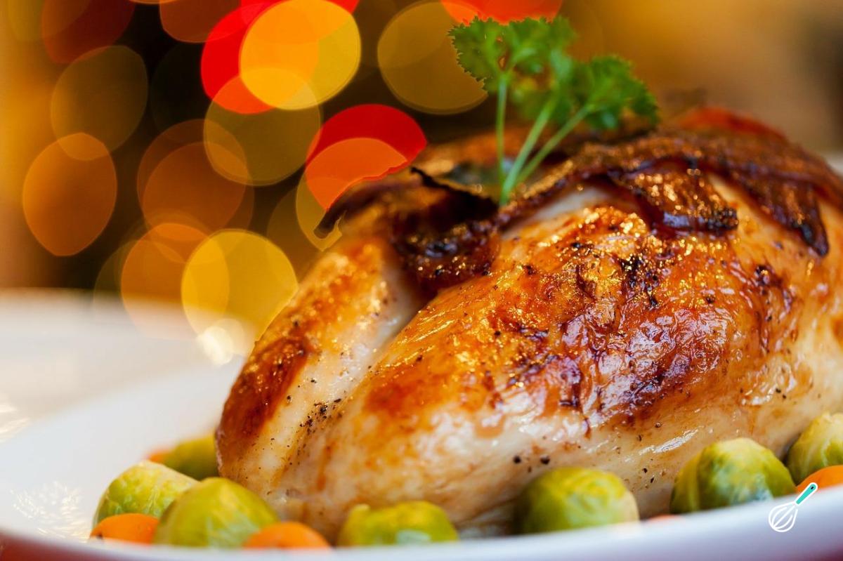 Receita de Peru de Natal recheado e simples