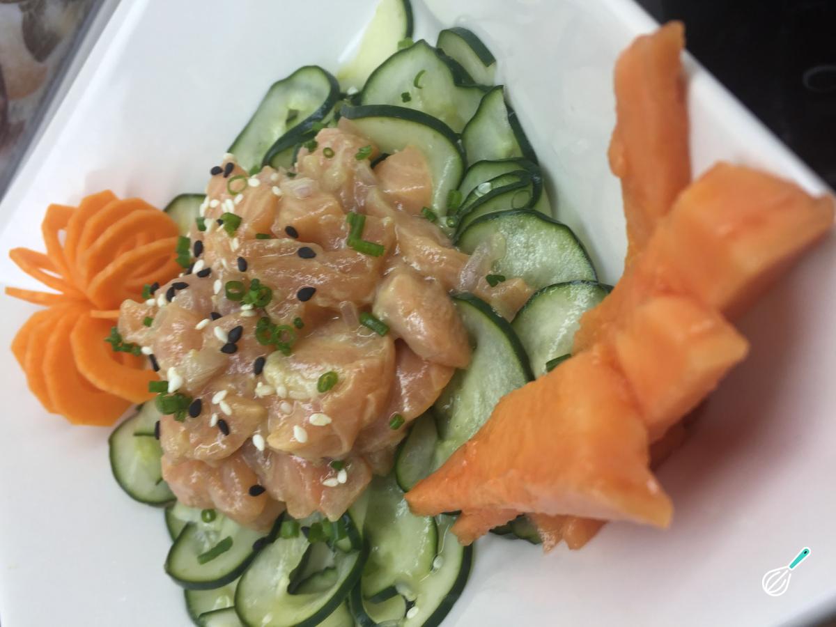 Receita de Poke de salmão muito fácil Receita de Poke de salmão muito fácil