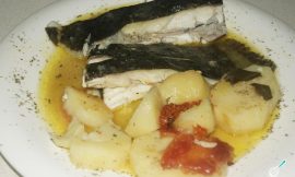 Receita de Pregado no forno com batatas