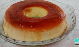 Receita de Pudim de pão simples