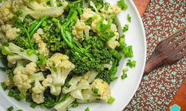 Salada de Brócolis e Couve-Flor Prática e Saudável