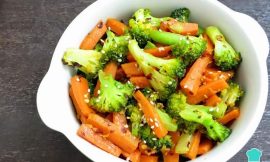 Salada de Brócolis e Cenoura Saudável e Low Carb