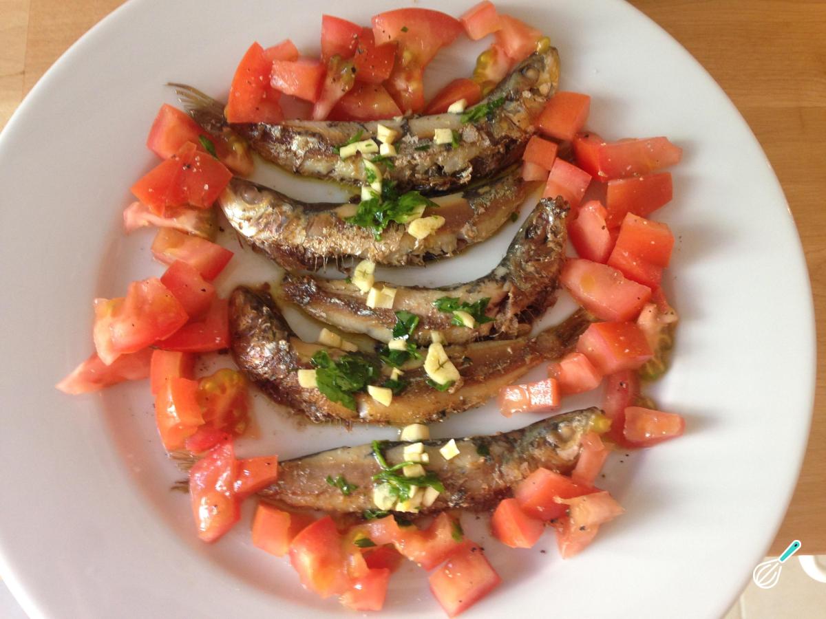Receita de Sardinha assada na chapa Receita de Sardinha assada na chapa