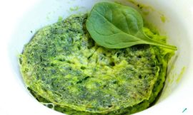 Receita de Suflê de espinafre fácil de liquidificador
