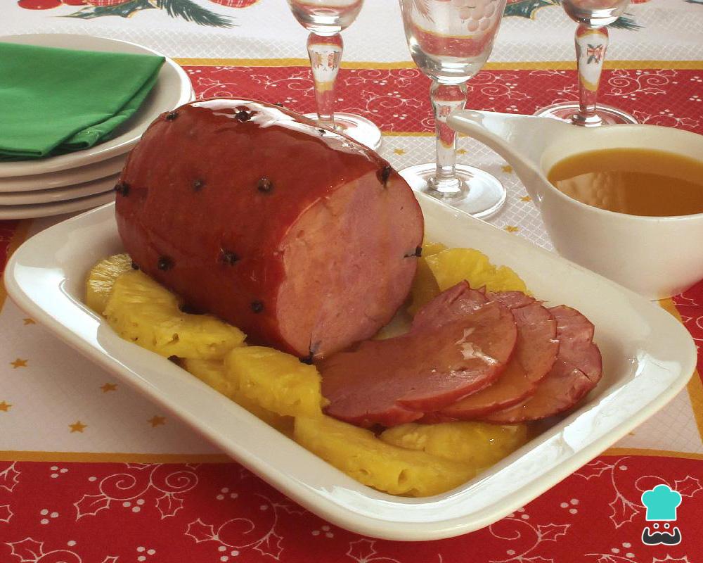 Receita de Tender assado com abacaxi