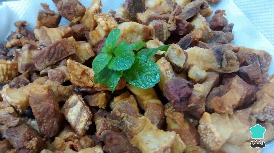 Receita de Torresmo na panela de pressão