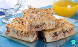 Receita de Torta de atum com farinha de arroz (sem glúten)