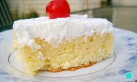 Receita de Torta de Tres Leches Fácil e Molhadinha