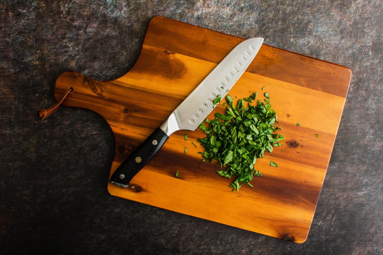 Qual a melhor tábua para preparar Frango ao Curry