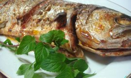 Receita de Anchova assada no forno