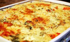 Receita de Arroz de forno simples