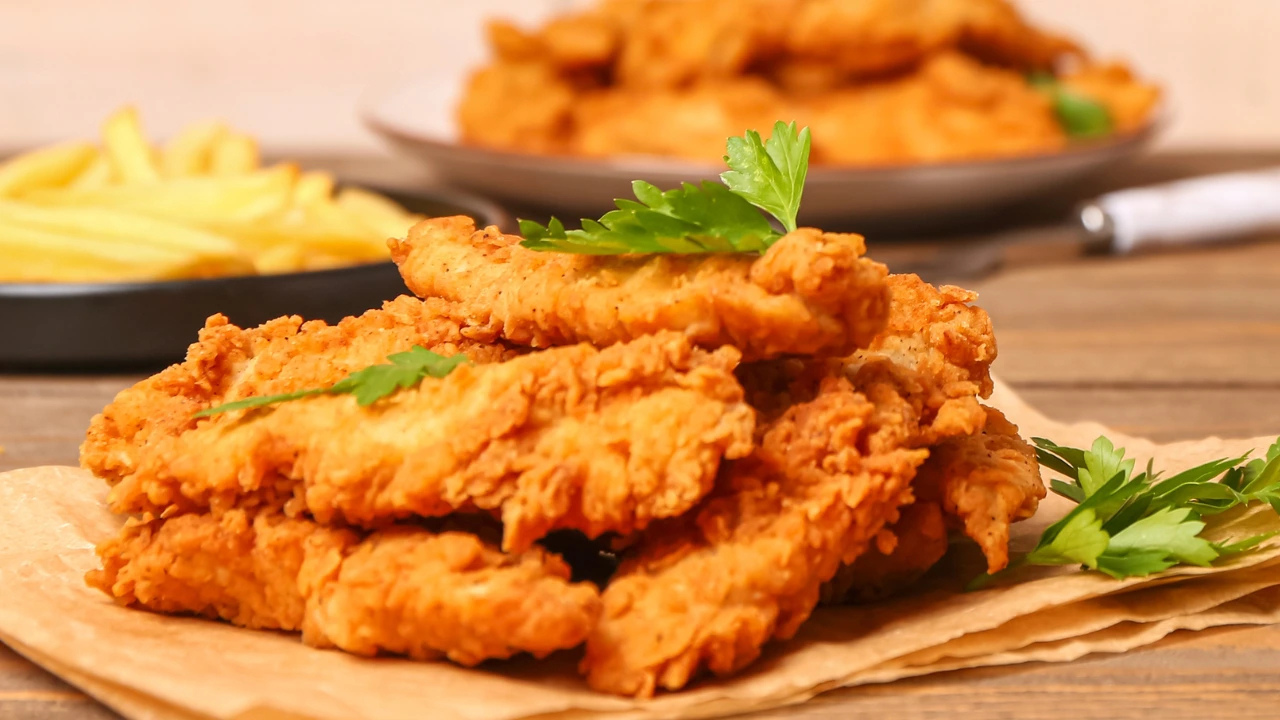 Iscas de Frango Empanado Super Crocantes e Suculentas Iscas de Frango Empanado Super Crocantes e Suculentas