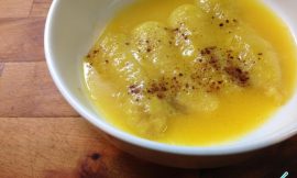 Receita de Banana frita com suco de laranja