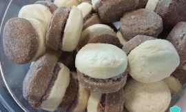 Receita de Biscoito casadinho de chocolate