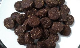 Receita de Biscoito de cacau e aveia