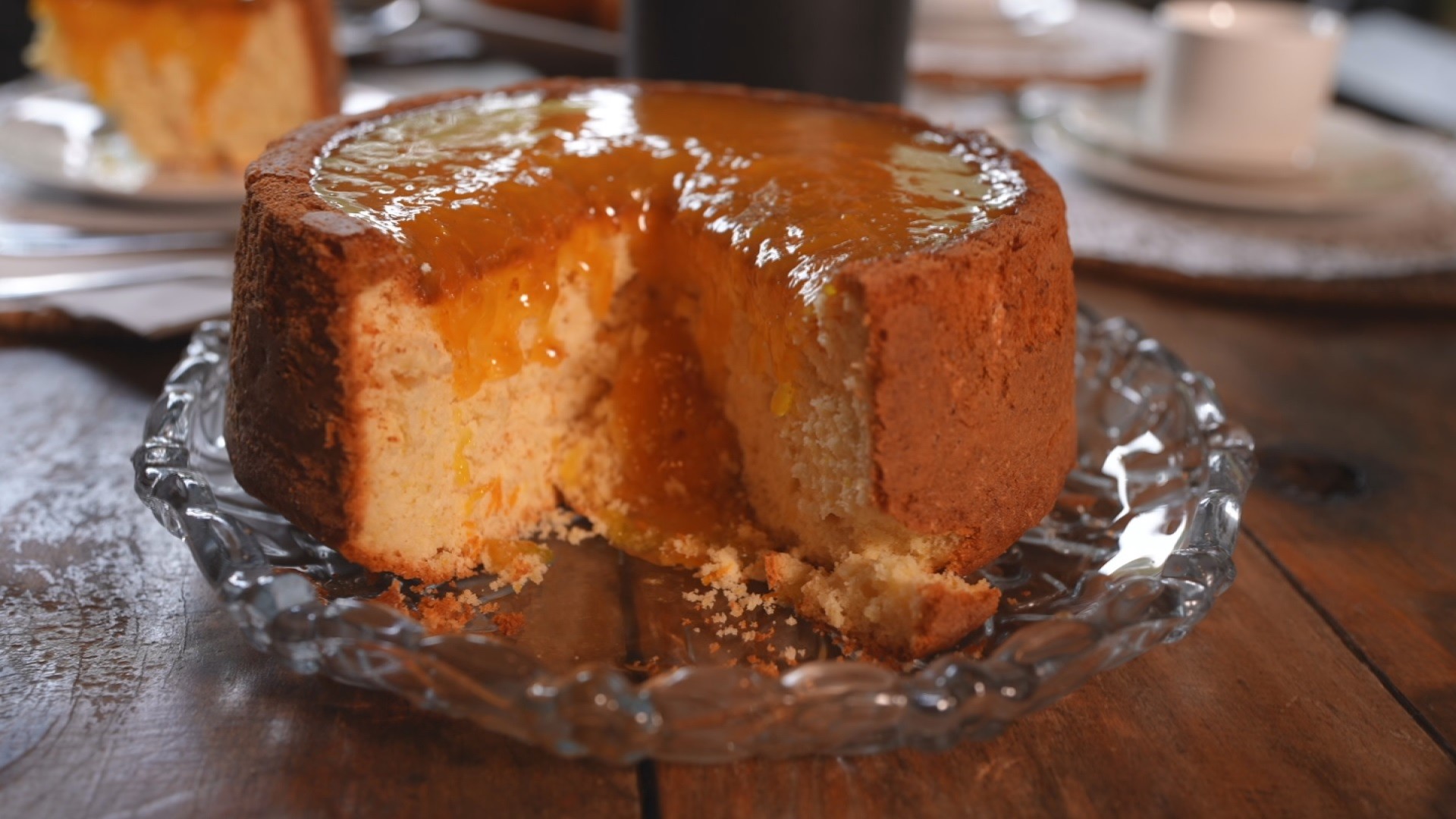 Bolo Piscininha de Laranja Bahia Perfeito e Fácil