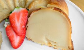 Receita de Bolo baeta simples