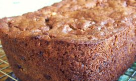 Bolo de Banana com Aveia e Mel Saudável