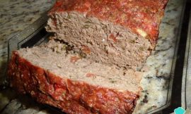 Receita de Bolo de carne moída assado