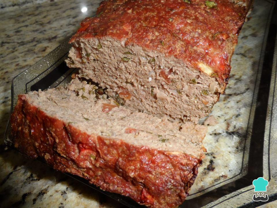Receita de Bolo de carne moída assado Receita de Bolo de carne moída assado