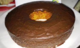 Bolo de Cenoura Fofinho na Batedeira