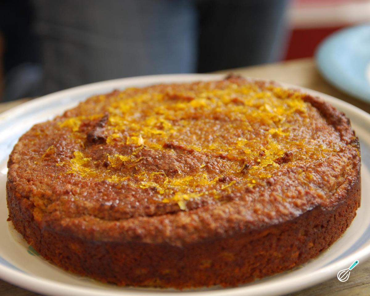 Receita de Bolo de laranja diet fofinho