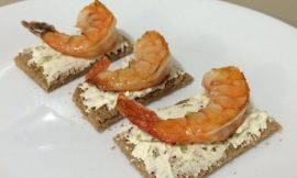 Canapés de Camarão Cremosos: Entrada Rápida e Elegante
