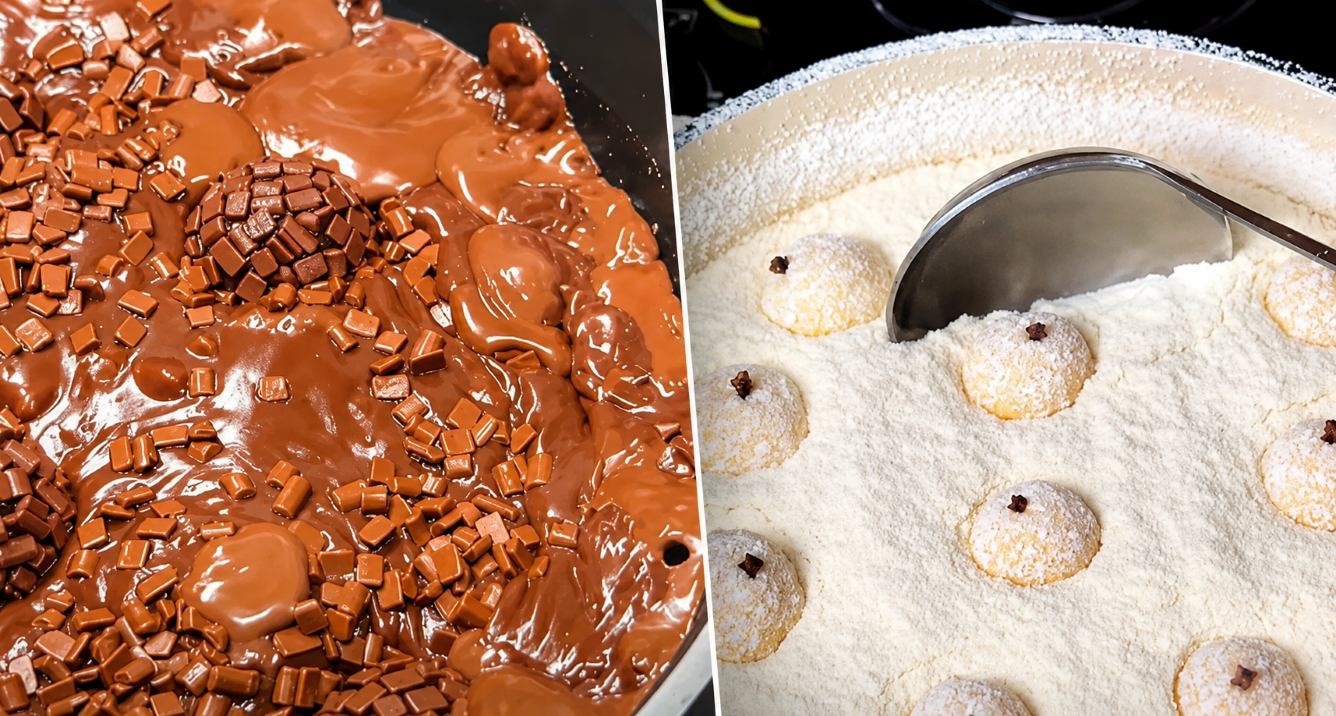 Canjica Cremosa de Brigadeiro e Beijinho Irresistível Canjica Cremosa de Brigadeiro e Beijinho Irresistível