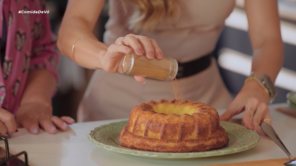 Bolo de Fubá da Vó Fofinho de Liquidificador