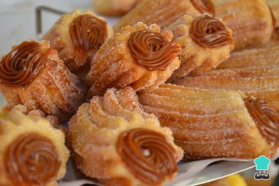 Receita de Churros de doce de leite Receita de Churros de doce de leite