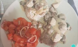 Receita de Cogumelos ao creme de leite
