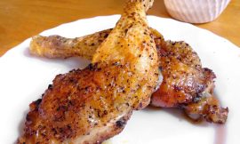 Coxa e Sobrecoxa de Frango Crocante na AirFryer