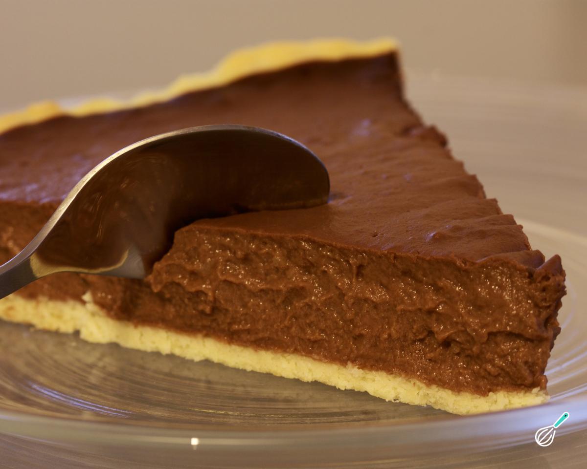 Receita de Creme de chocolate para torta de bolacha Receita de Creme de chocolate para torta de bolacha