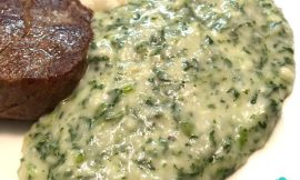 Creme de Espinafre com Queijo Cremoso e Fácil