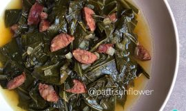 Receita de Ensopado de couve com linguiça