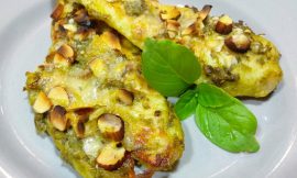 Receita de Filé de peixe ao molho pesto