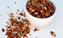 Receita de Granola saudável de chocolate