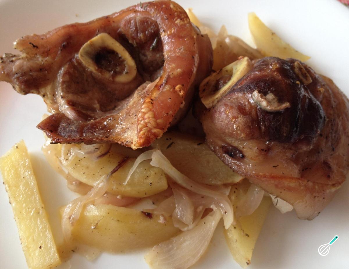 Receita de Joelho de porco assado de Natal