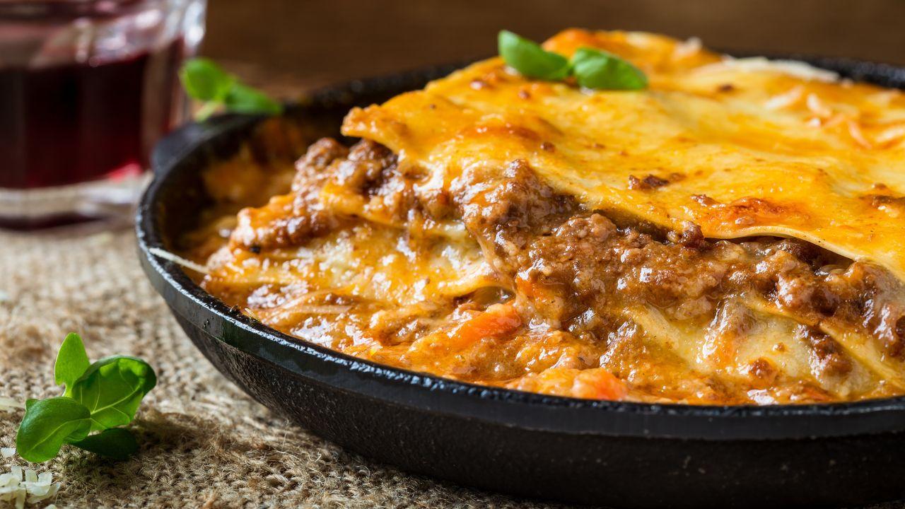 Lasanha de Frigideira Rápida e Suja Pouco Lasanha de Frigideira Rápida e Suja Pouco