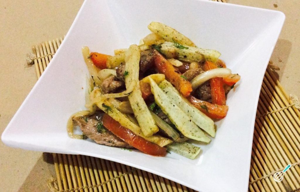 Receita de Lomo saltado Receita de Lomo saltado