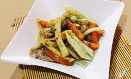 Receita de Lomo saltado